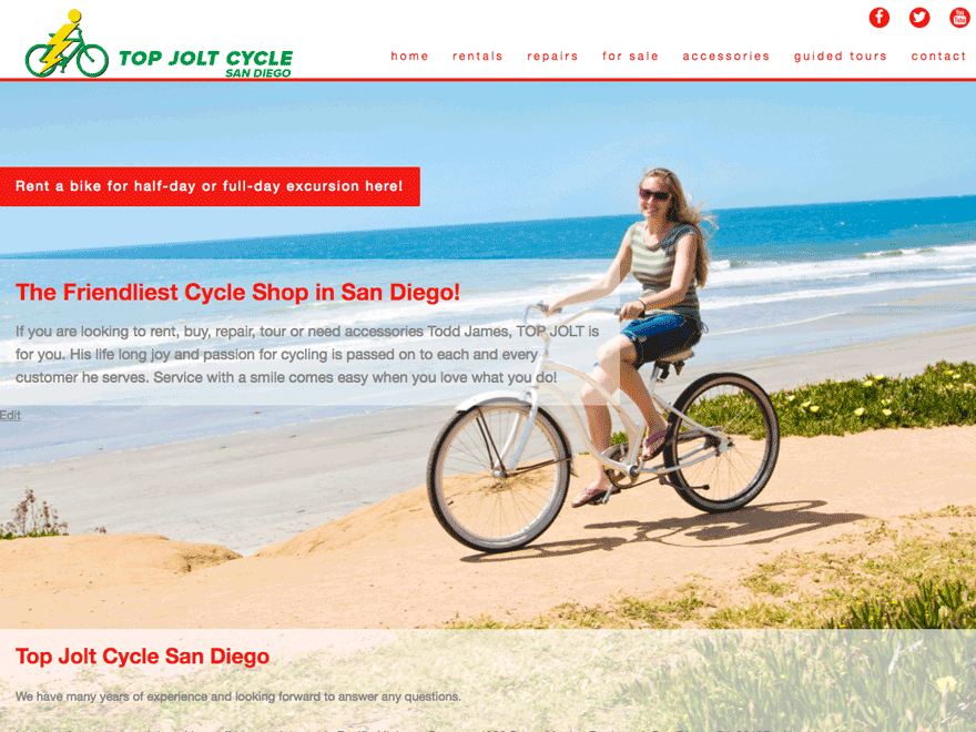 Top Jolt Cycle - Ebike, Golf Cart & Bicycle Rental & Repair - eBike shop in San Diego, CA
